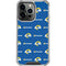 NFL Los Angeles Rams Blitz Series iPhone 16 Pro Max Clear Case